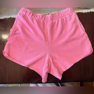 Aerie Women's Pink Lounge Shorts with Pockets